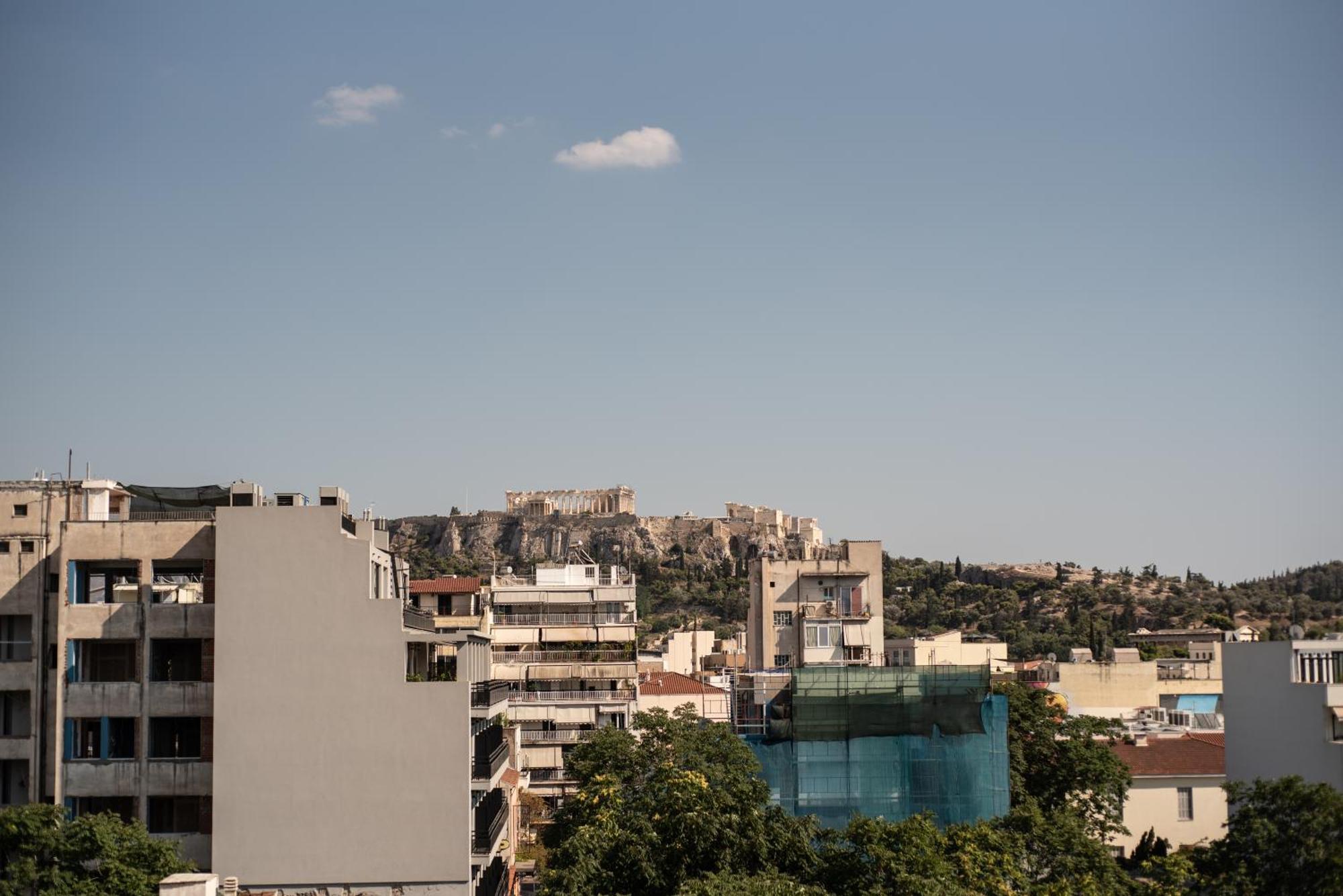 Stunning Acropolis View - 500m Metro - At Historical Center Apartament Atena