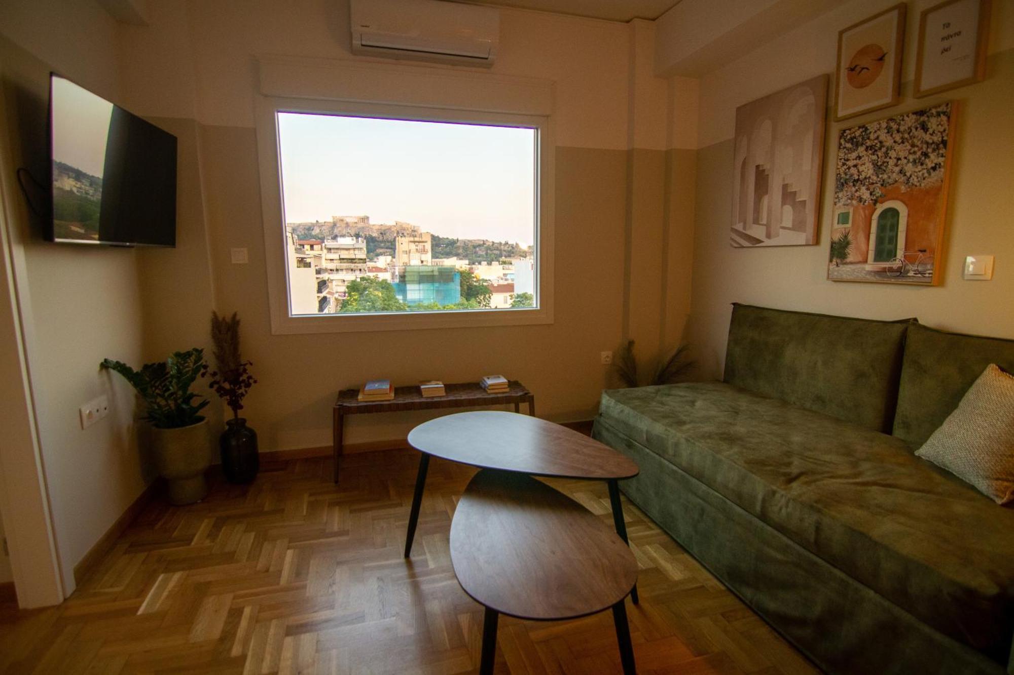 Apartament Stunning Acropolis View - 500m Metro - At Historical Center